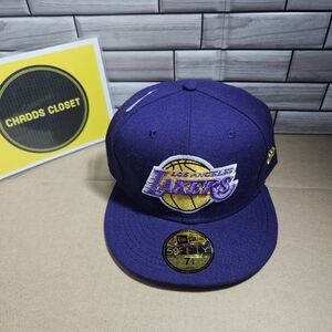 Los Angeles Lakers New Era Official Team Color 59FIFTY Snapback Hat -